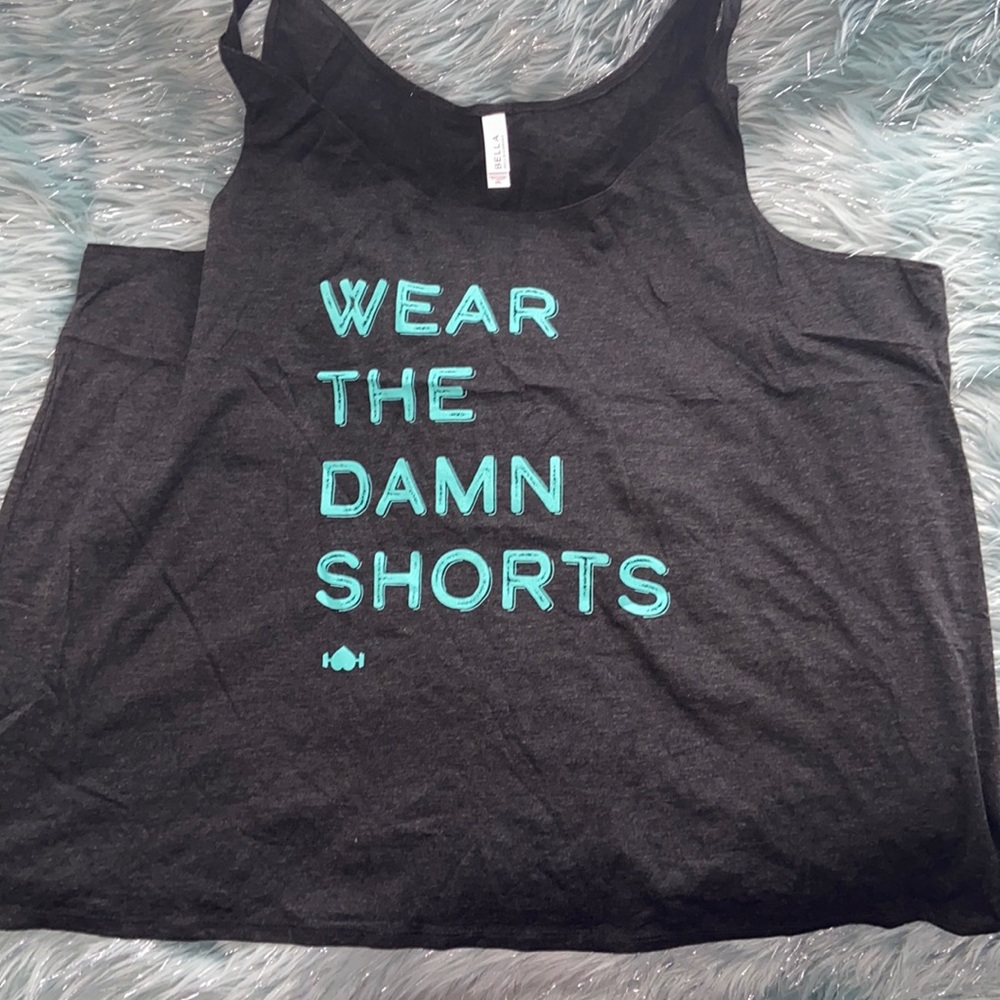 Wodbottom wear the damn shorts tank